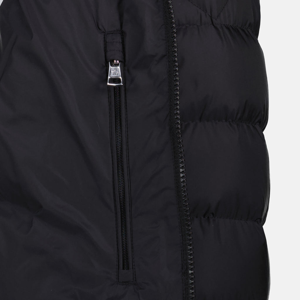 Manteaux Verith Schwarze Pufferjacke Moncler Noir Homme