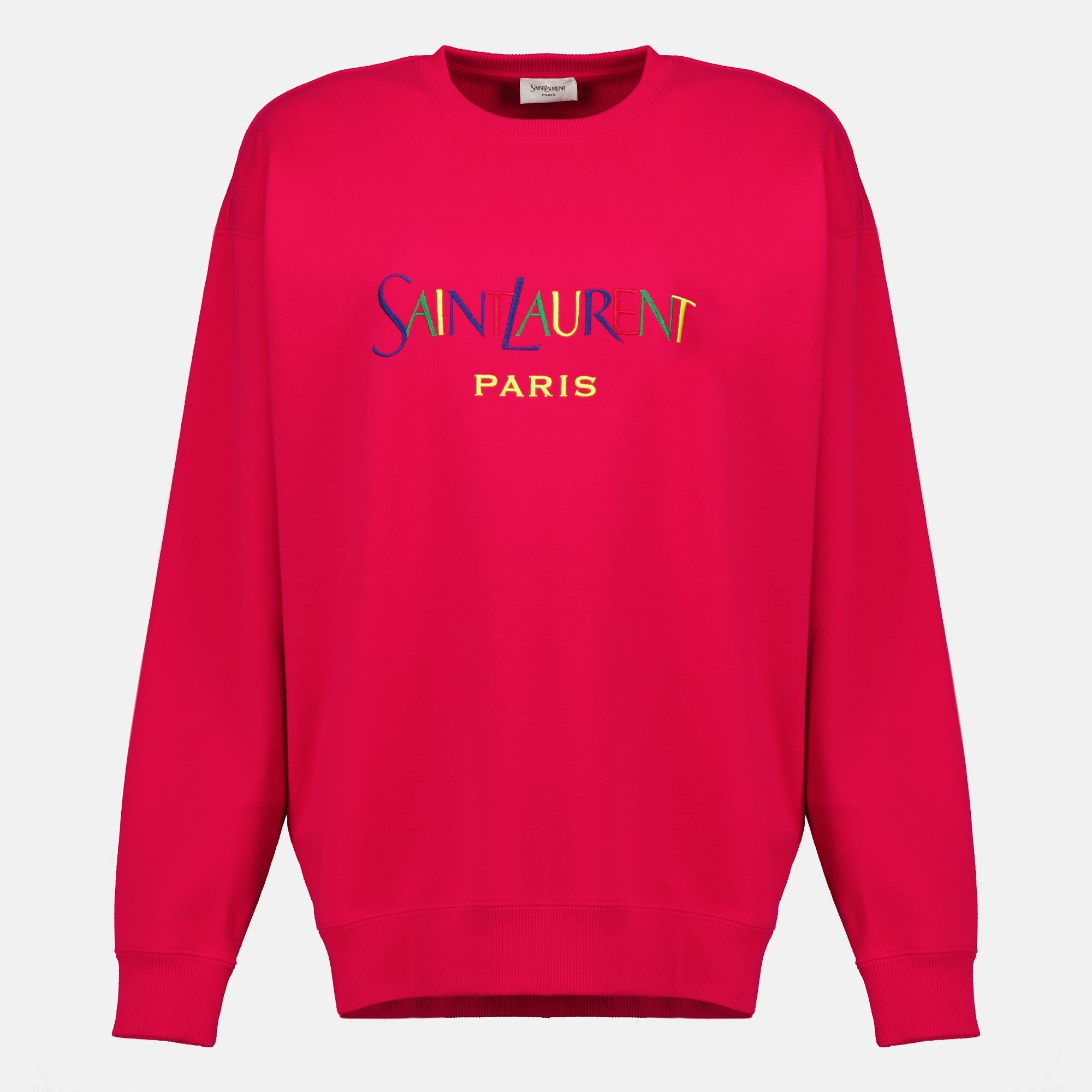Sweatshirts Sweatshirt Saint Laurent Paris Saint Laurent Rose Femme