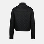 Giacche Giacca in Nylon Trapuntato Versace Nero Femme