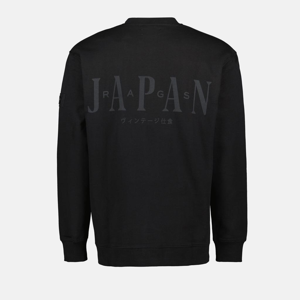 Sweatshirts Sweatshirt Yoko Japan Rag Noir Homme