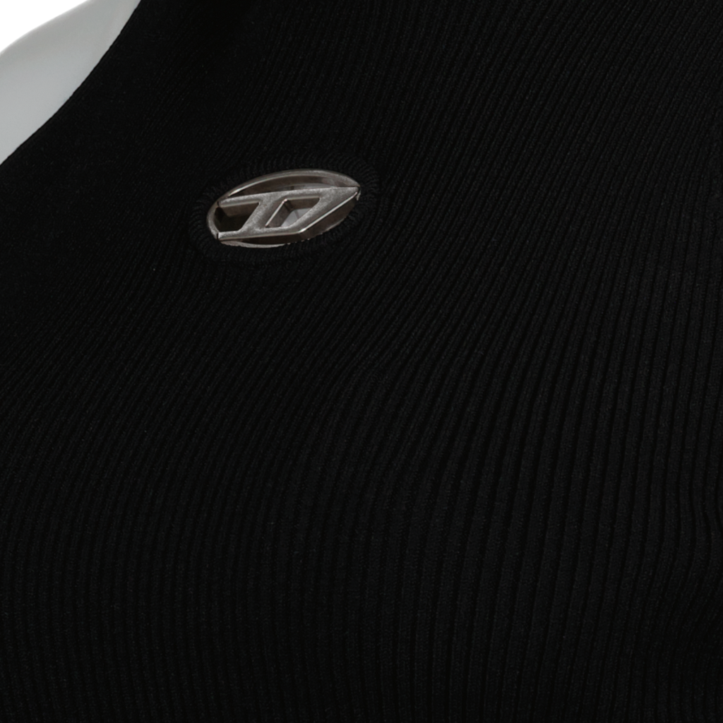 Tops Top M-Onervax with high collar Diesel Black Femme