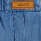 Shorts Short en denim Versace Azul Femme