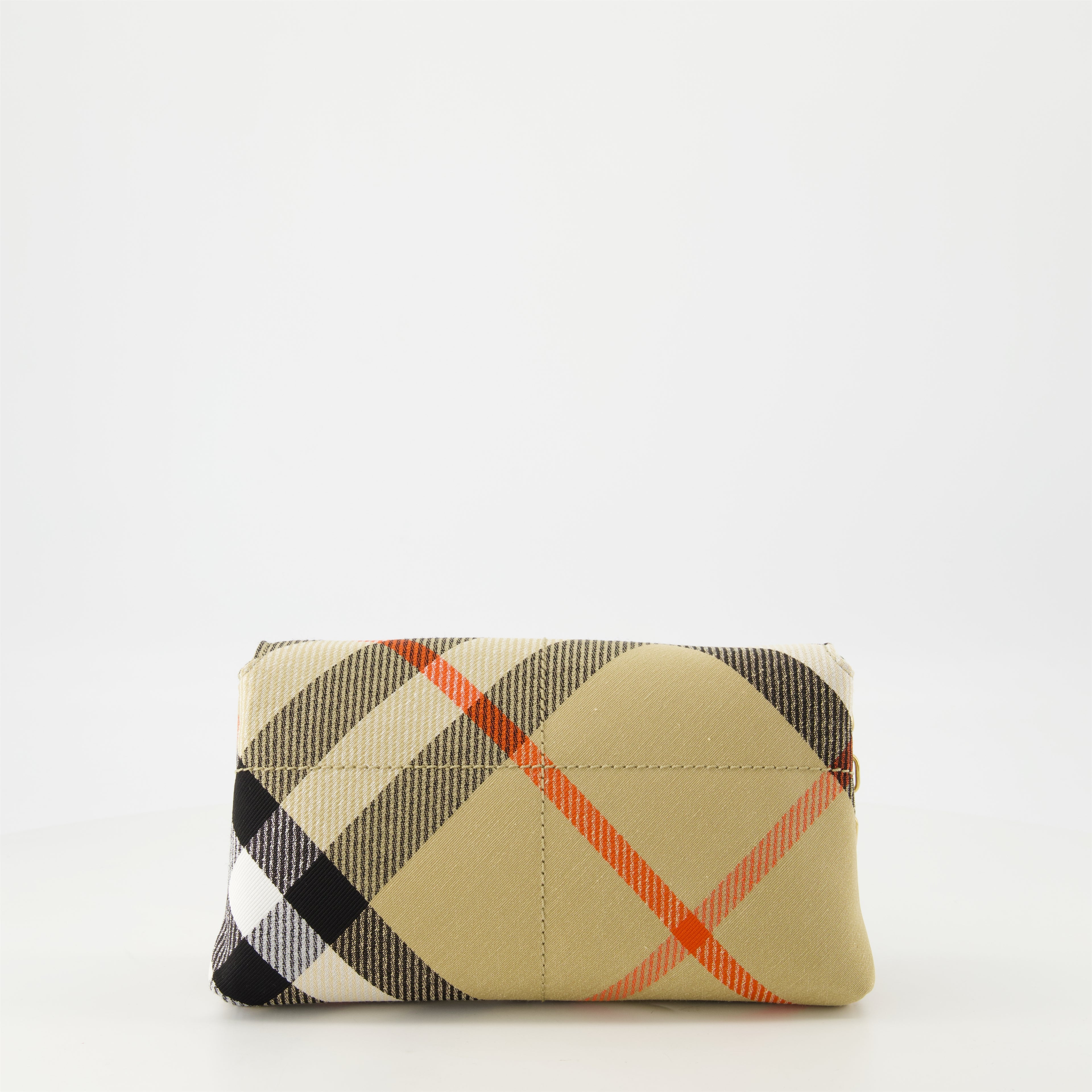 Sacs bandoulière Mini sac Snap à carreaux Burberry Beige Femme