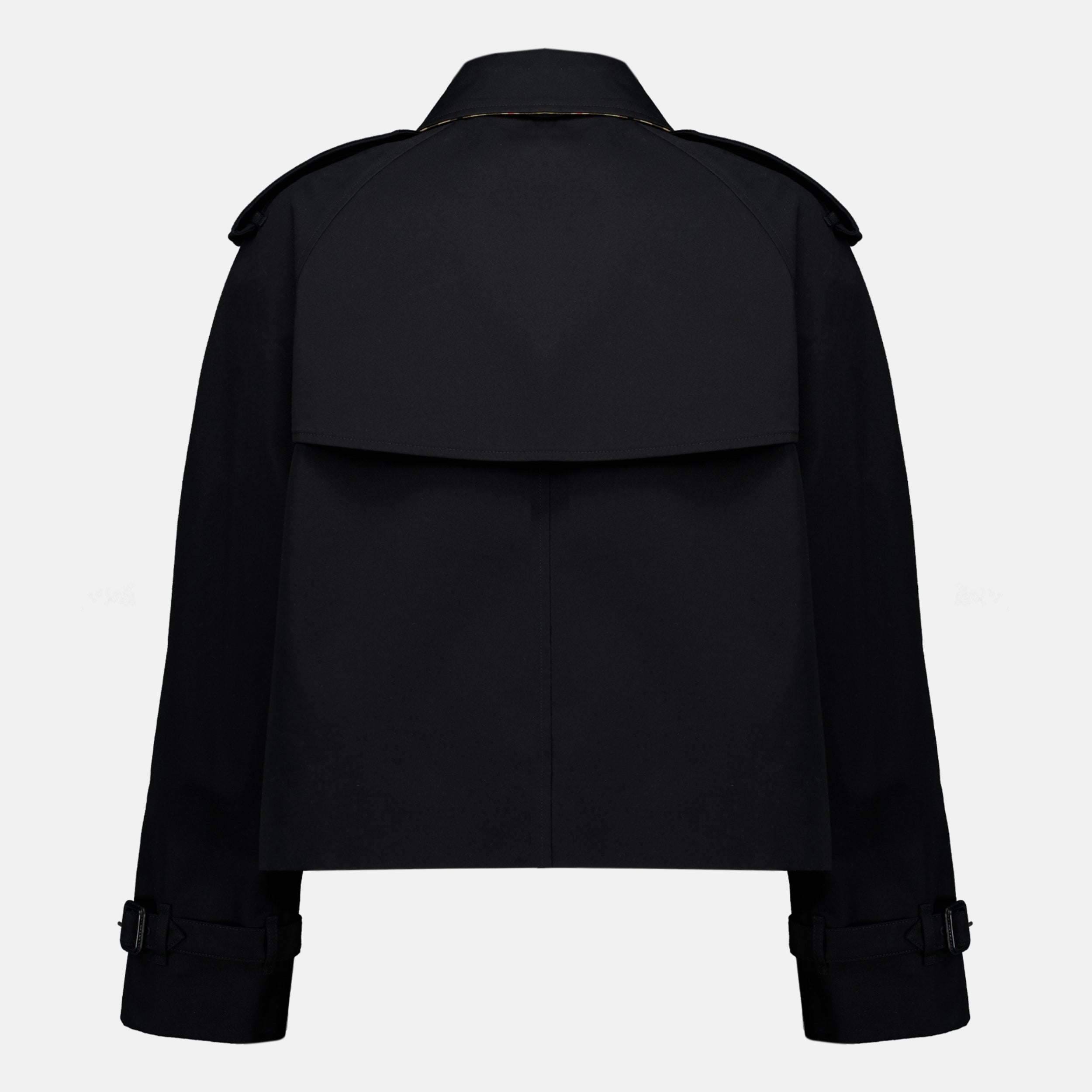 Manteaux Mayfair Black Trench Coat Burberry Noir Femme