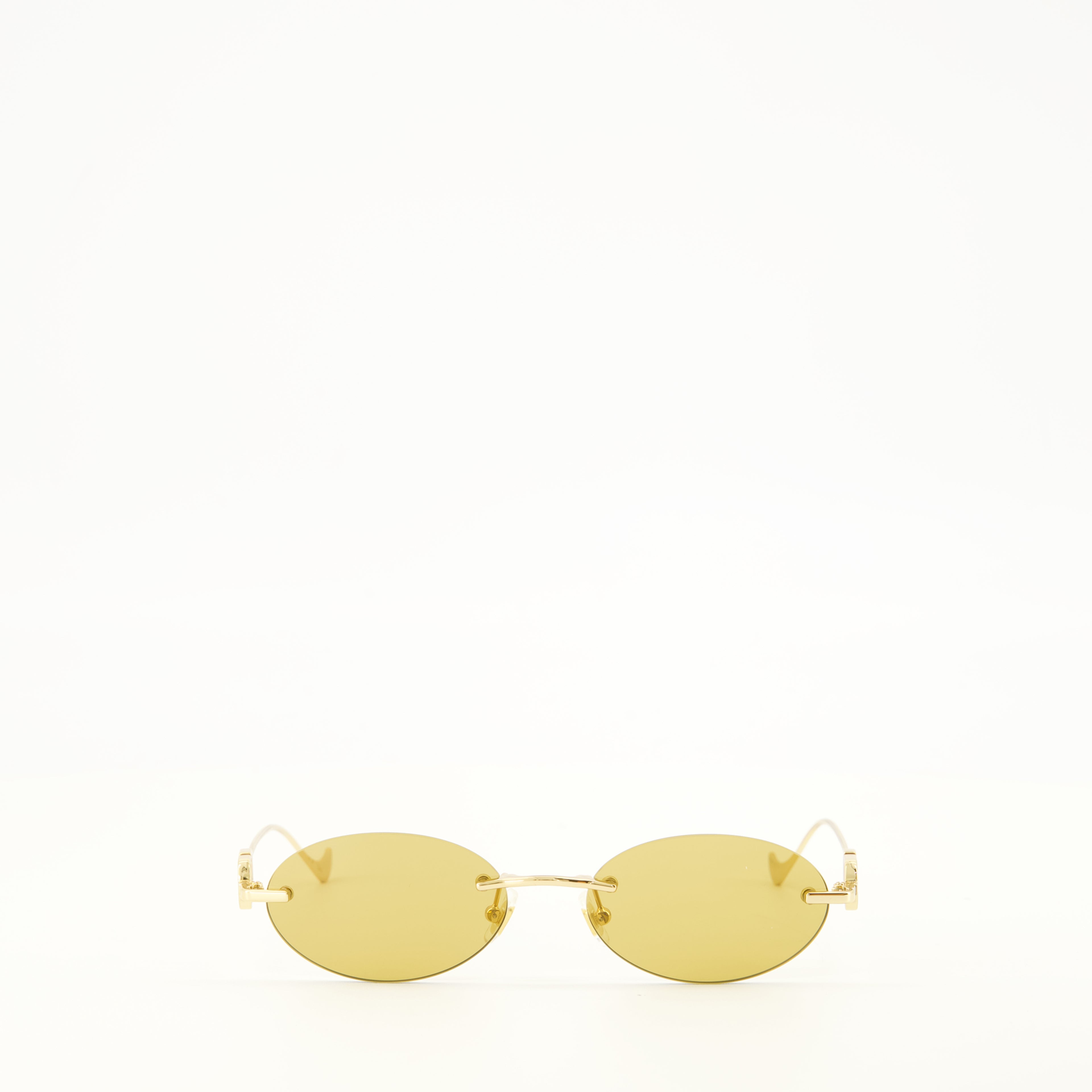 Lunettes Geometric Metal Glasses Valentino Garavani Doré Femme