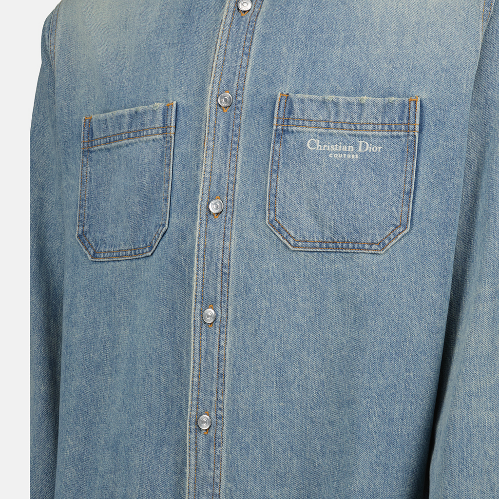 ジャケット デニムジャケット Dior 青 Homme