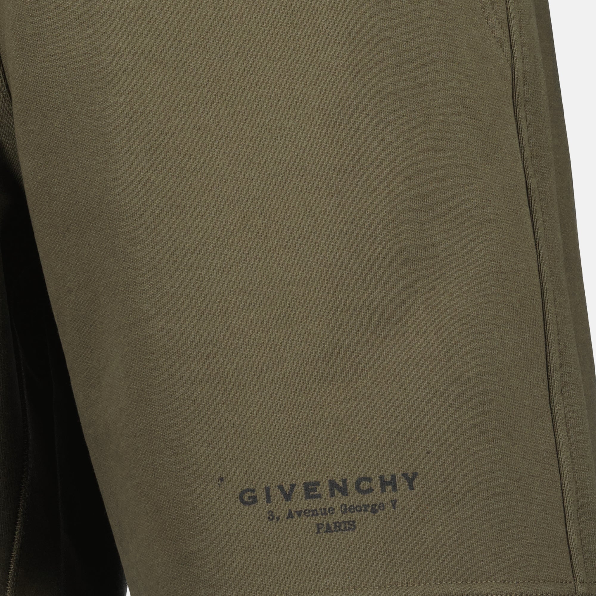 Shorts Short en coton Givenchy Kaki Homme