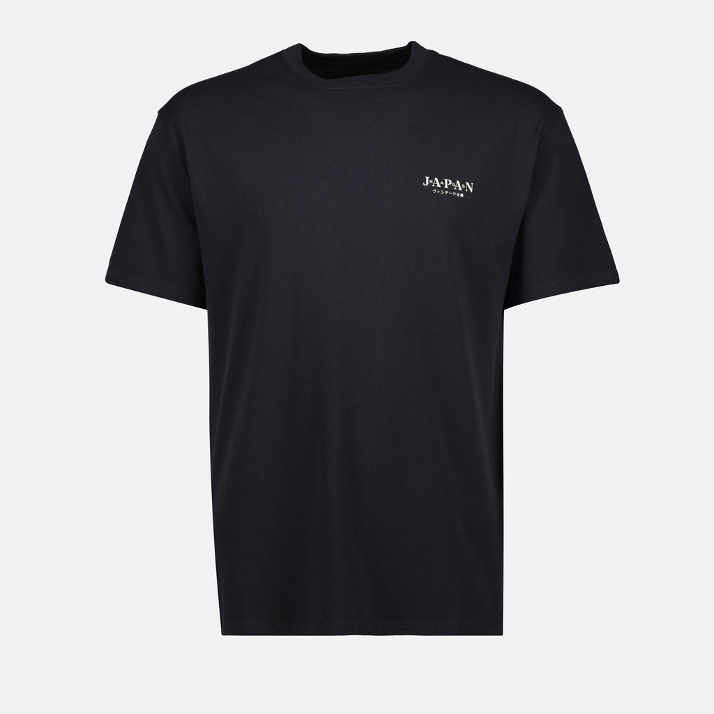 Camisetas T-shirt Miki Japan Rag Preto Homme