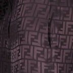 Pants Pantalon FF en satin Fendi Purple Femme