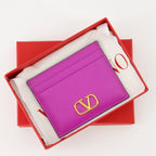 Petite maroquinerie Porte-cartes VLogo Valentino Garavani Violet Femme