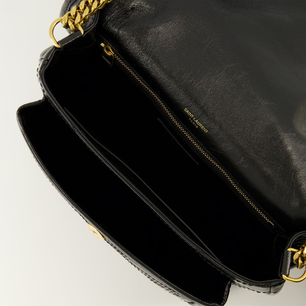 Imagen del bolso Niki negro de Saint Laurent para mujer - Temporada Primavera-Verano 2026 - Vista Detallada_3