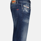 Hosen Slim Jean 2019 D-Strukt Diesel Blau Homme