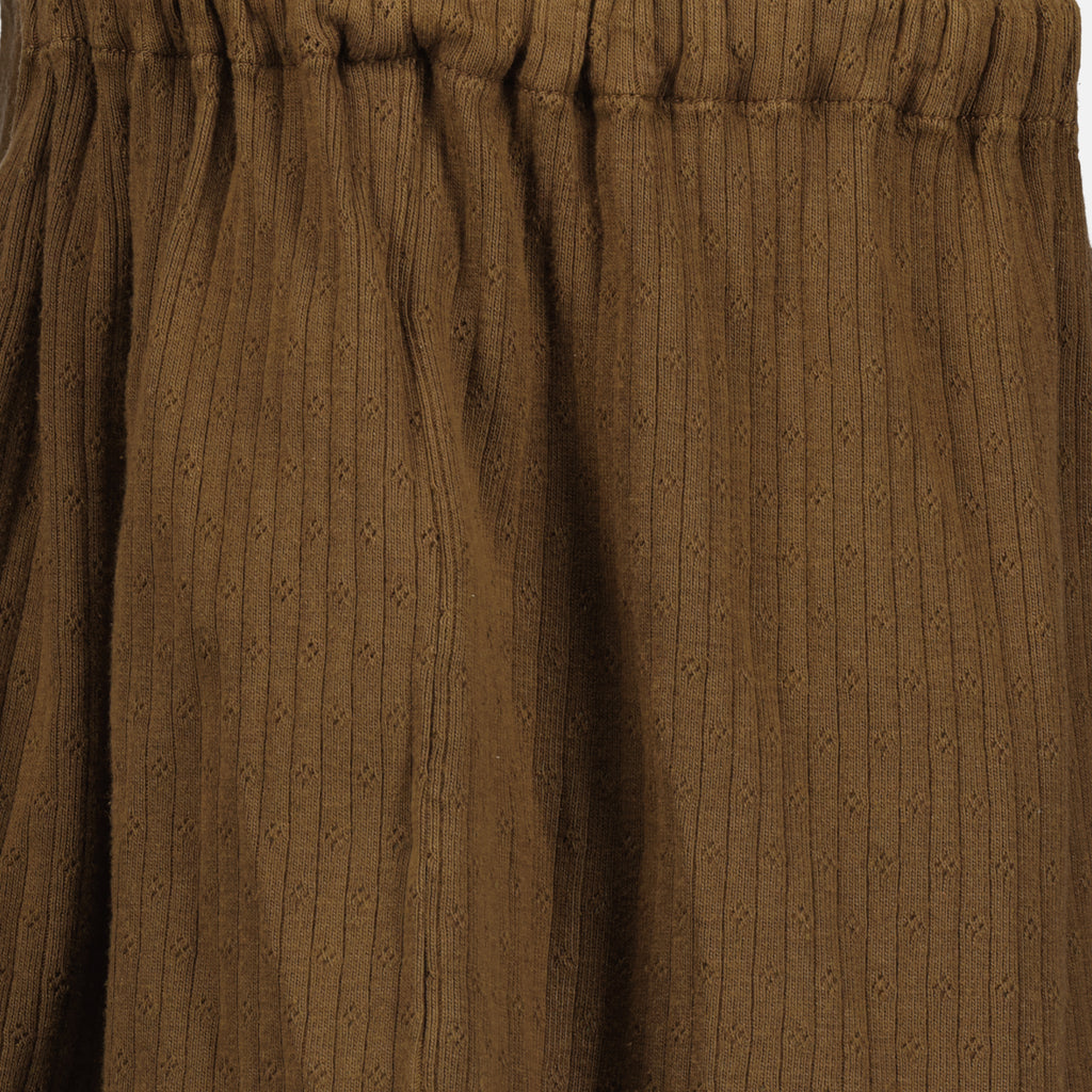 Jupes Mini jupe marron en coton Miu Miu Marron Femme