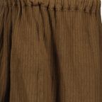 Jupes Falda Mini de Algodón Marrón Miu Miu Marron Femme