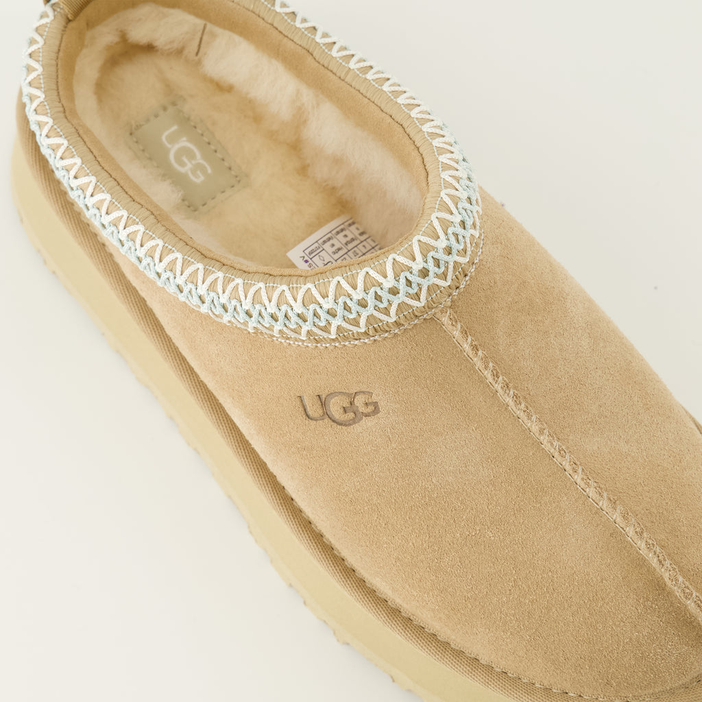 Image de l'article Mules Tazz II de la marque Ugg pour Femme - Saison Automne-Hiver 2025 - Vue détaillée de haut
