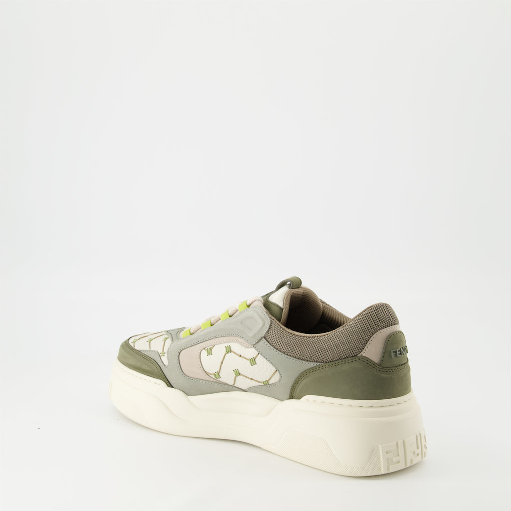 Sneakers Fendi Force Sneakers Fendi Khaki Homme