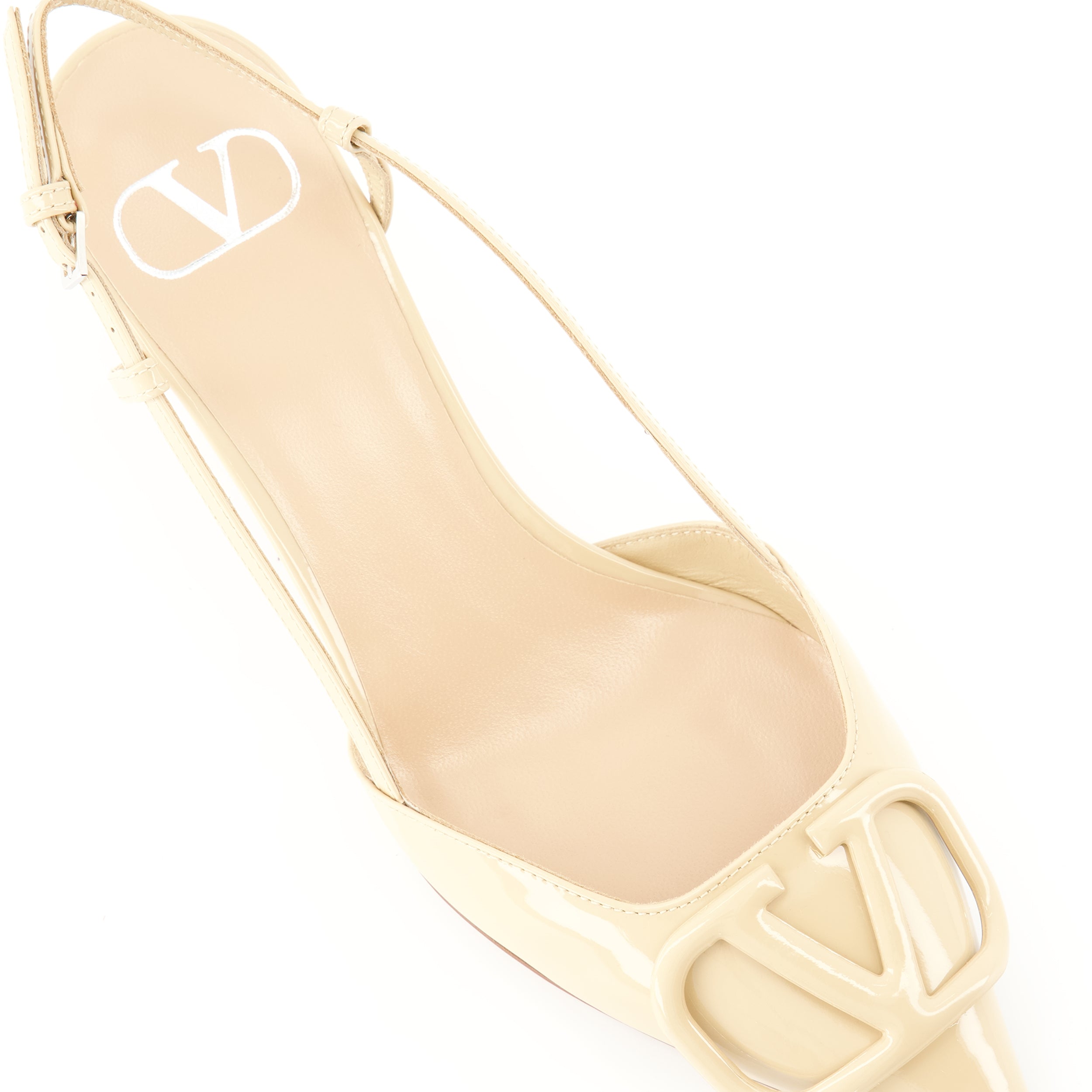 Pumps VLogo Absatzschuhe Valentino Garavani Beige Femme