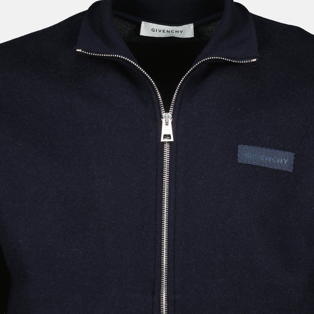 Bild der Givenchy Herren Woll-Jacke mit Reißverschluss - Herbst/Winter 2025 - Detaillierte Ansicht 2