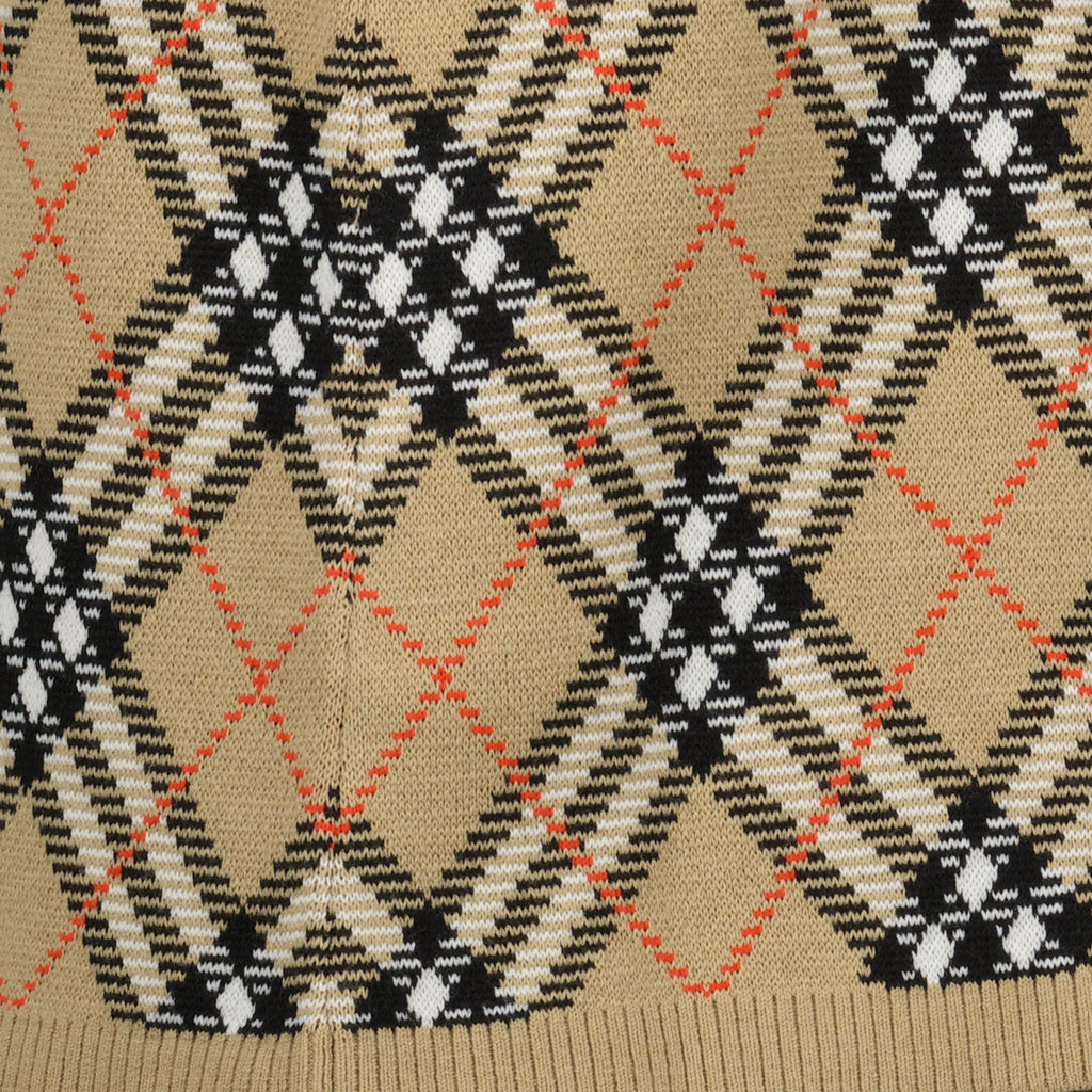 Gonne Gonna a Quadri Check Burberry Beige Donne