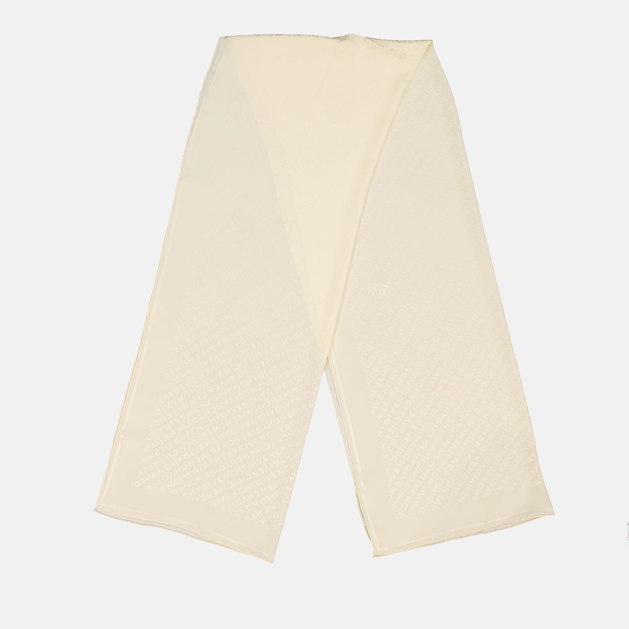 Scarves and gloves Monogram Scarf Givenchy White Femme