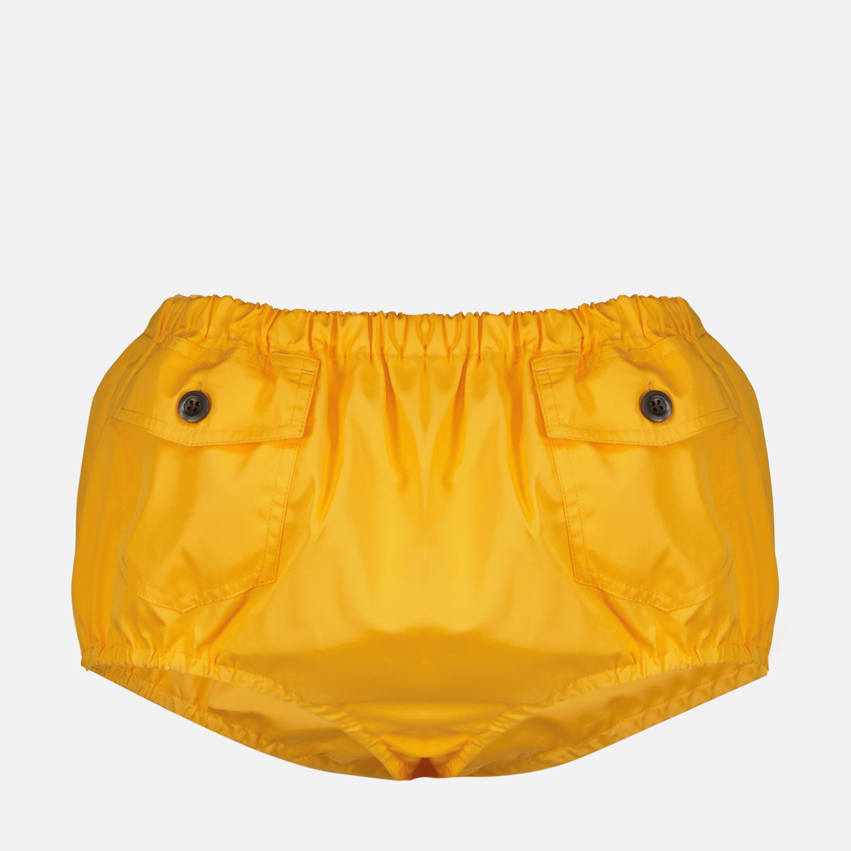 Shorts Short en coton orange Prada Orange Femme