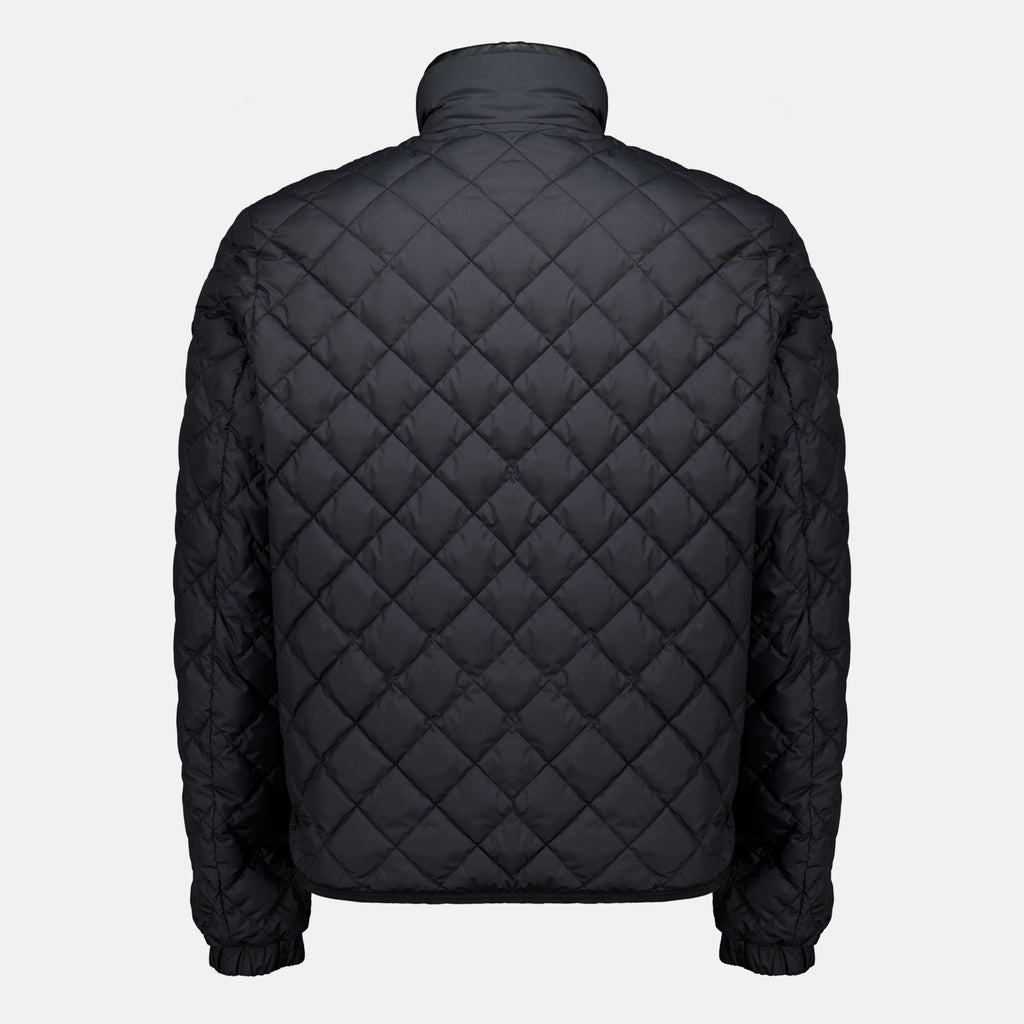 Manteaux Giacca in piuma Delviane reversibile nera Moncler Noir Homme