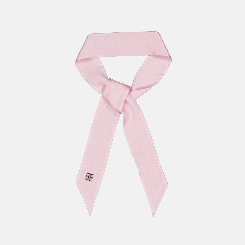 Scarves and gloves 4G Liquid Scarf Givenchy Pink Femme