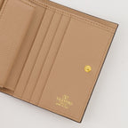 Petite maroquinerie Portefeuille VLogo Signature Valentino Garavani Beige Femme