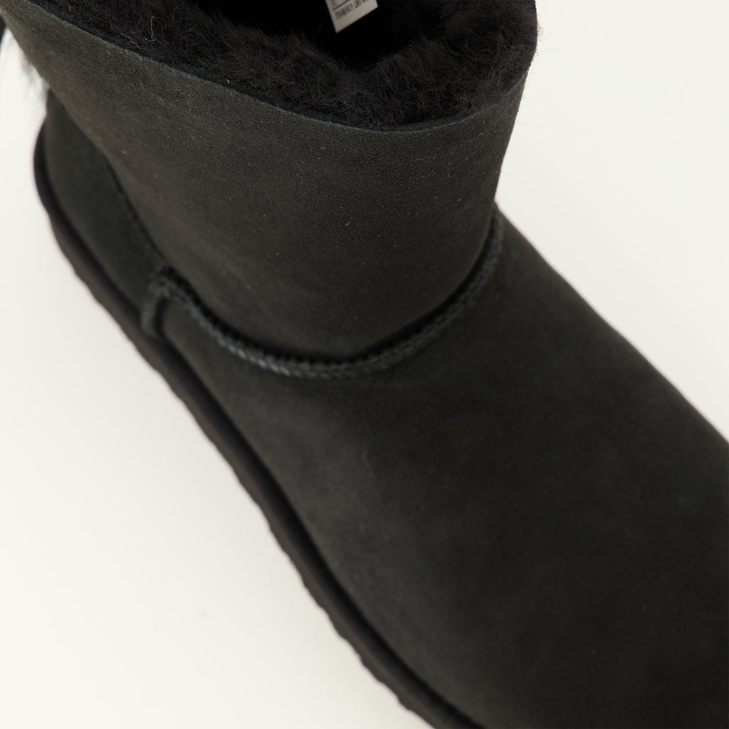 Bottes Bailey Bow II Schwarze Stiefel Ugg Noir Femme