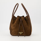 Bild des Mini Darling Eimerhandtasche der Marke Prada für Damen - Herbst-Winter 2025 - Vorderansicht