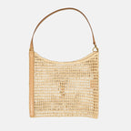 Sacs cabas Sac Oxalis en raphia Saint Laurent Beige Femme