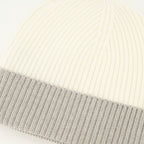 Imagem do gorro de lã branco da marca Dior para Homem - Temporada Primavera-Verão 2026 - Vista detalhada_3