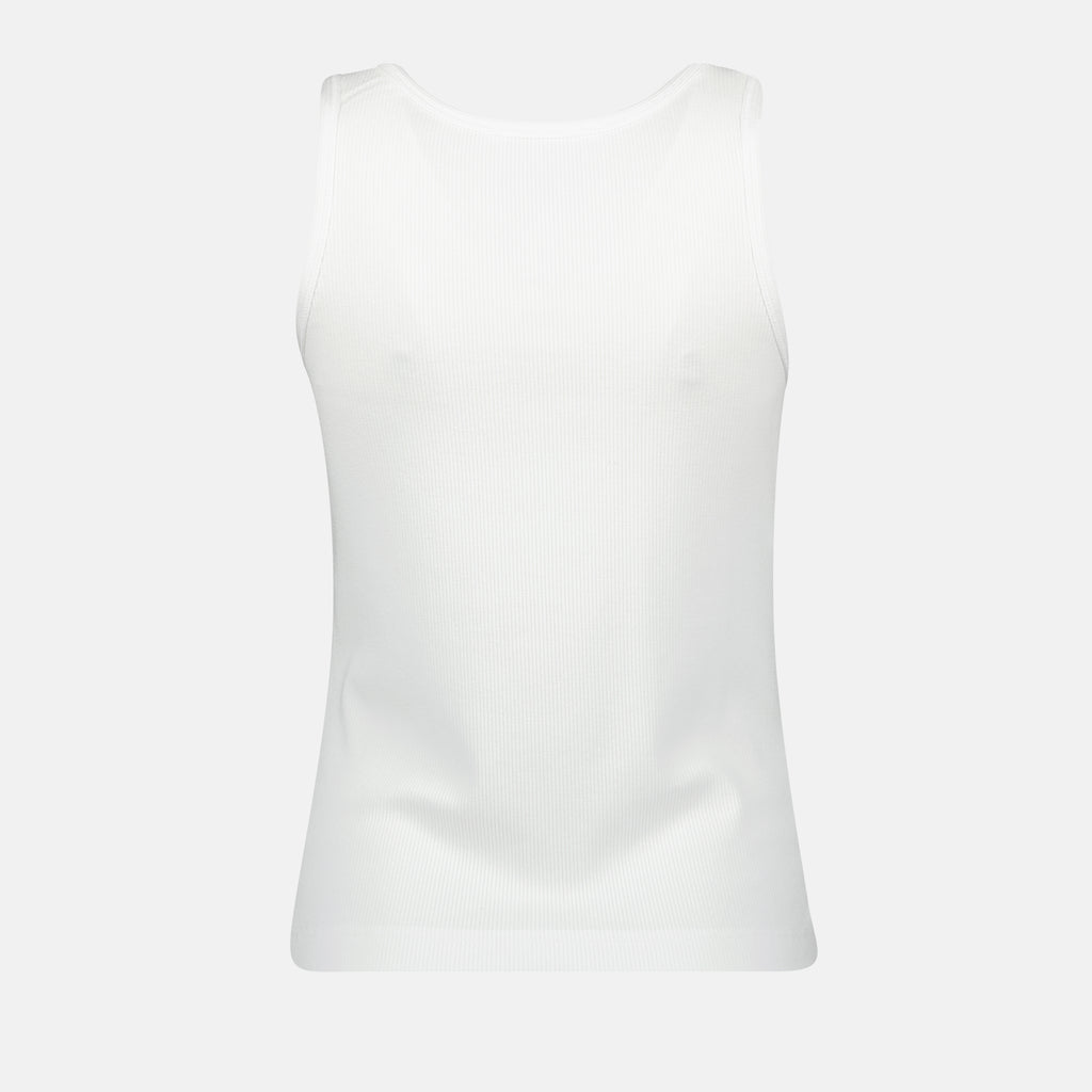Tops Antica Pizzeria Tank Top Moschino White Femme