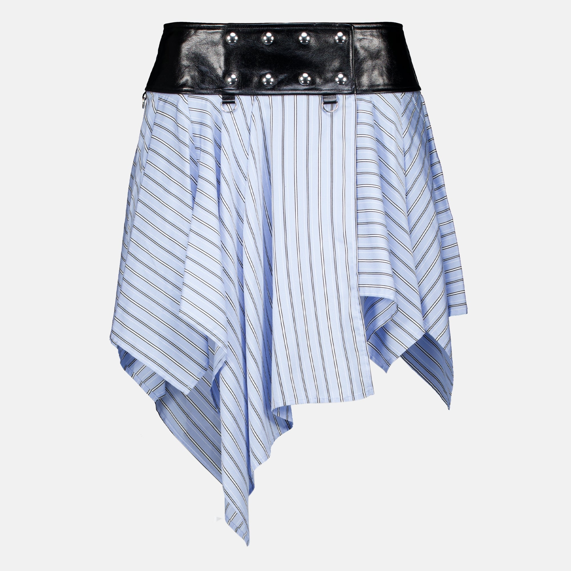 Jupes Jupe asymétrique à rayures bleu Iro Bleu Femme