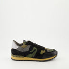 Sneaker Rockrunner Sneakers Valentino Garavani Khaki Homme