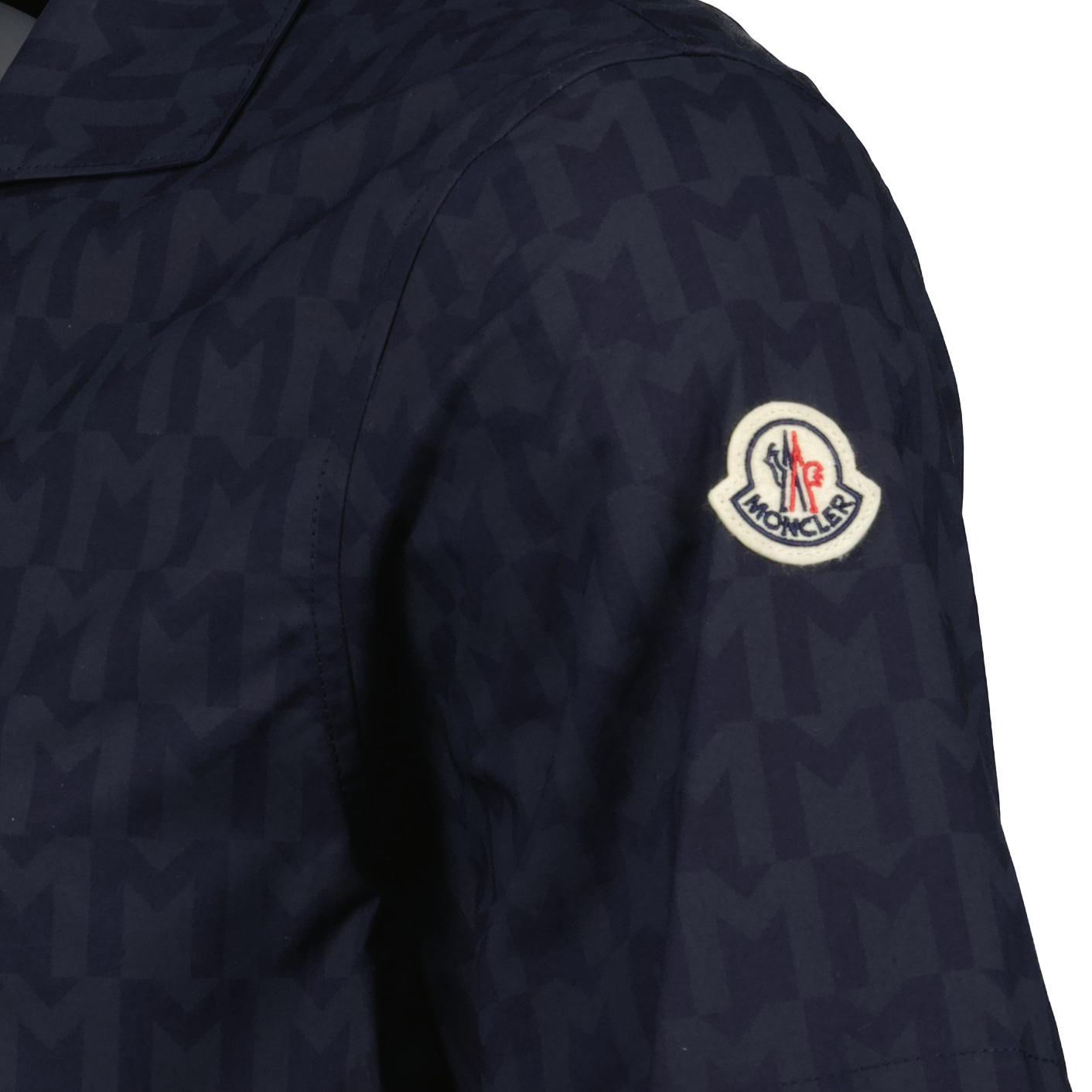 Shirts Chemise à manches courtes Moncler Dark blue Homme