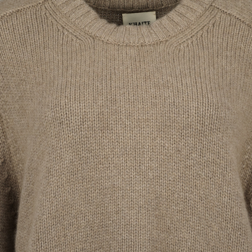 Image of the Mae Sweater by Khaite for Women - Fall-Winter 2025 - Detailed View_2