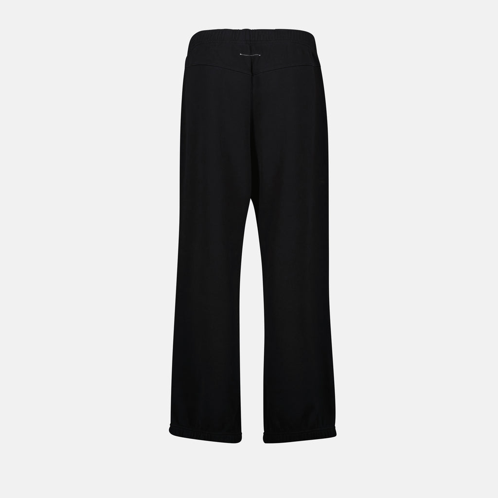 Pantalones Pantalones de Chándal Mm6 Negro Femme