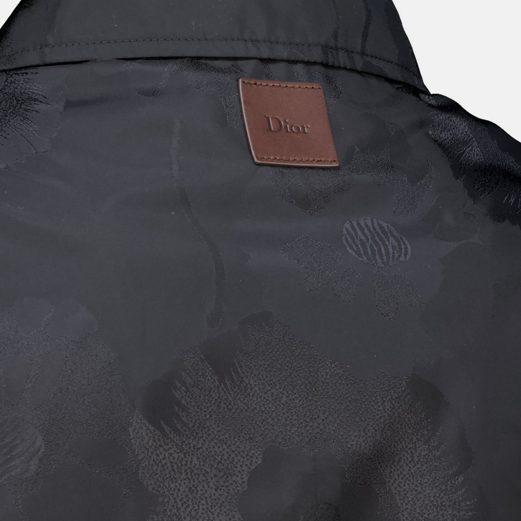Vestes Byzance Black Coach Jacket Dior Noir Homme