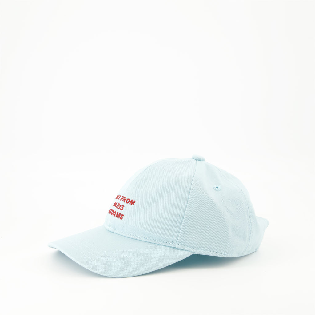 모자, 캡 및 비니 슬로건 캡 Drole De Monsieur 파란색 남성