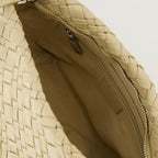 Pochettes Pochette en cuir tressé Neobel Iro Beige Femme