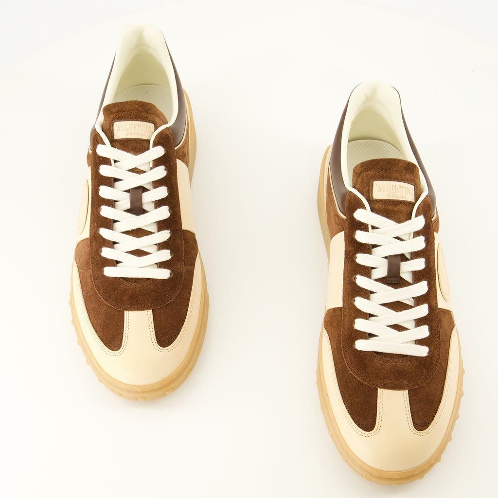 Baskets UpVillage braune Sneakers Valentino Garavani Marron Homme