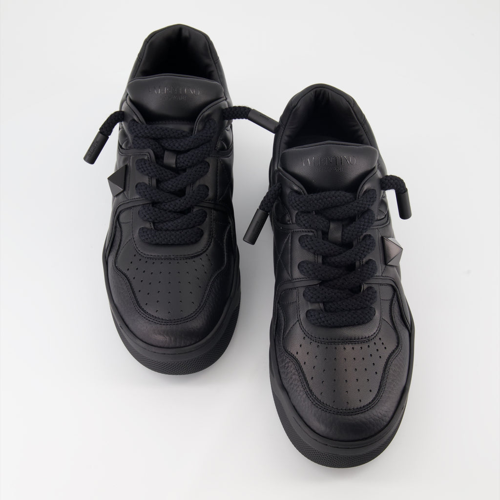 Sneaker Zapatillas One Stud Valentino Garavani Negro Homme