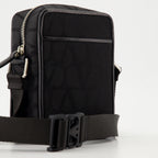 Sacs bandoulière Sacoche en nylon iconographe Valentino Garavani Noir Homme