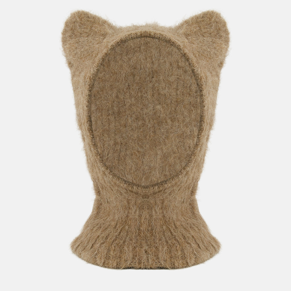 Chapeaux, casquettes et bonnets Alpaca Wool Ear Hood Maison Kitsune Beige Homme