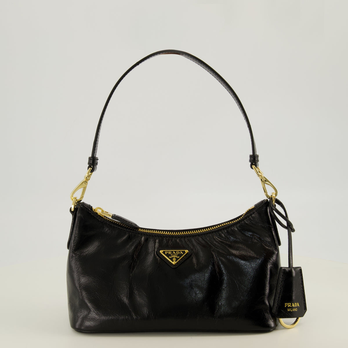 Sacs à main et épaule Mini borsa in pelle Prada Noir Femme
