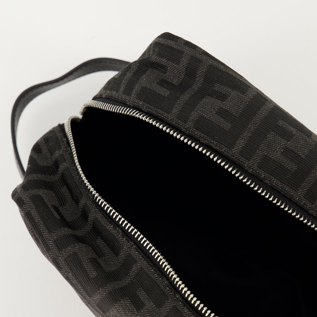 Pouches Trousse de toilette FF Fendi Black Homme