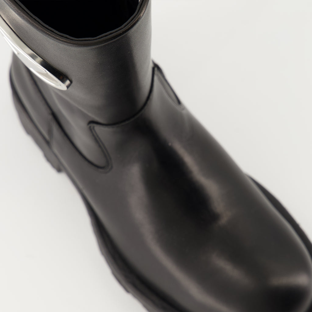 Image of the D-Hammer BKR D W boots from Diesel for Women - Fall-Winter 2025 - Top detailed view