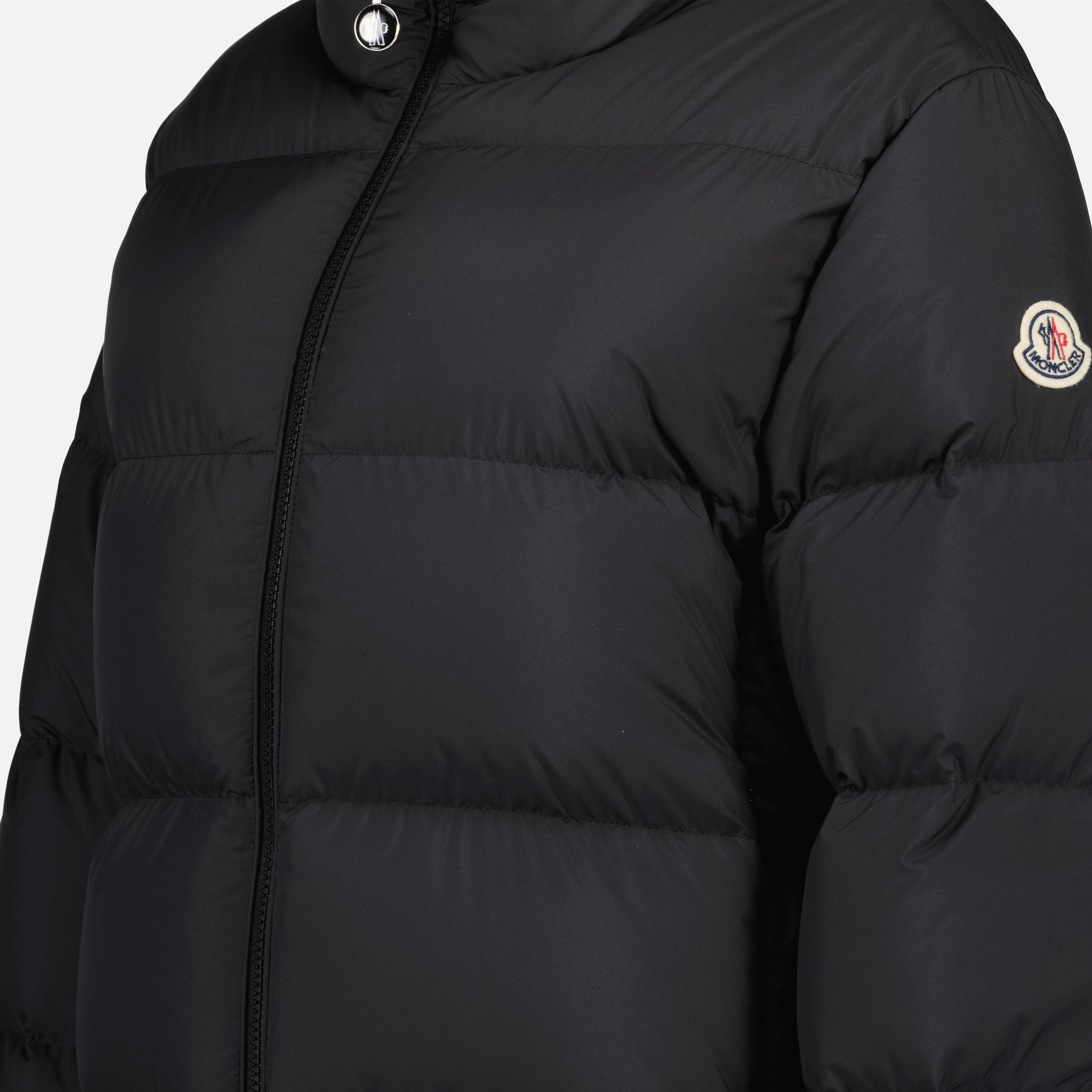 Mäntel Doudoune Abbadia Moncler Schwarz Femme