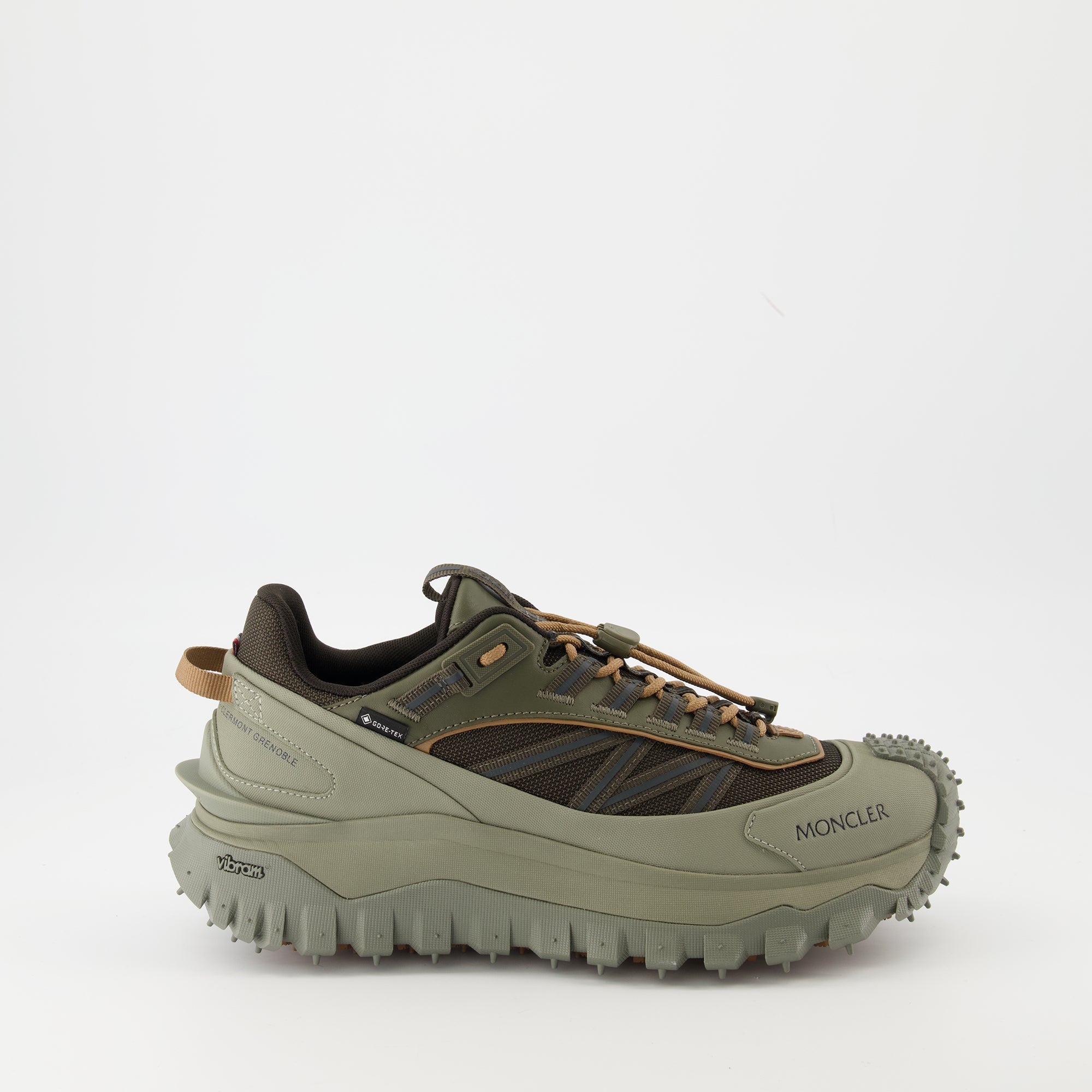 Baskets Baskets Trailgrip GTX Moncler Kaki Homme